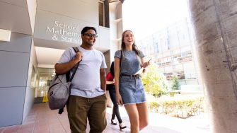 Students learning in the Science facilities at the UNSW Kensington campus