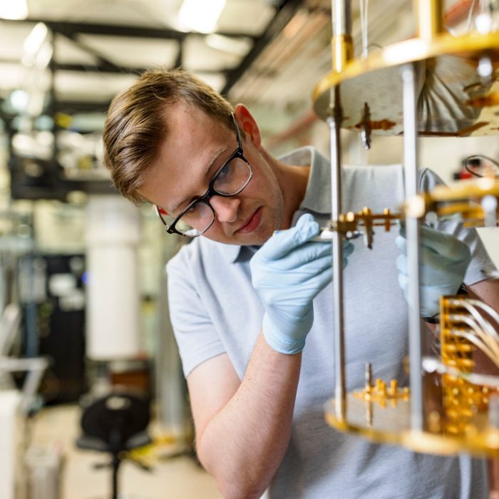 Students learning in the Science facilities at the UNSW Kensington campus