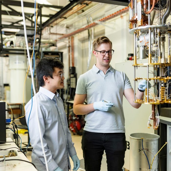 Students learning in the Science facilities at the UNSW Kensington campus