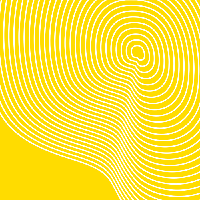 Abstract Graphic with Yellow background