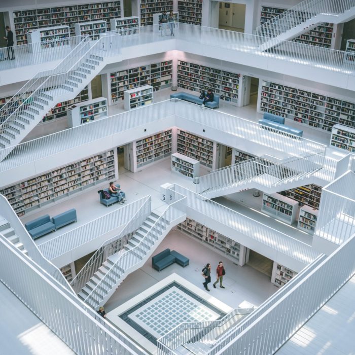 Model of a library