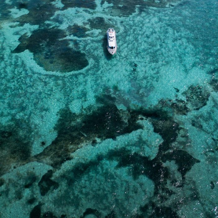 Boat on the ocean