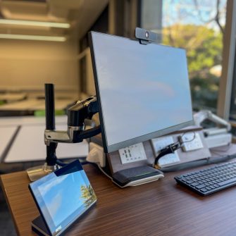 Computer terminal at Randwick Campus