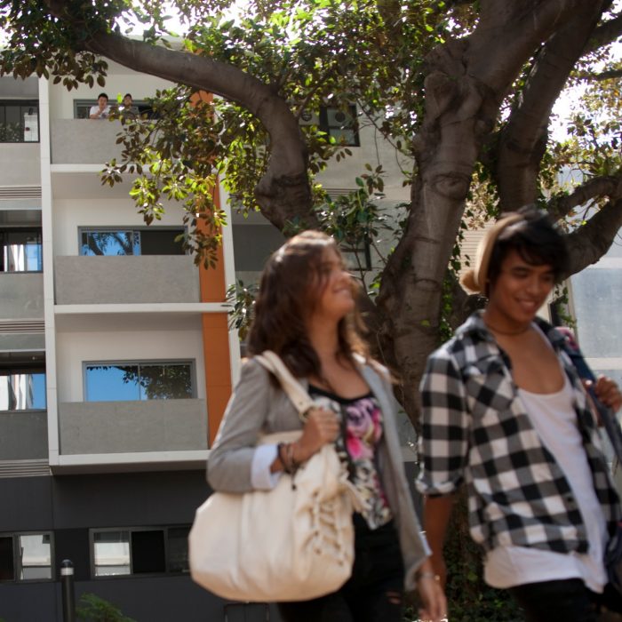 UNSW Village, student accommodation Gate 2, High Street