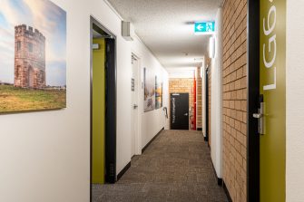 AGSM Short Stays corridor entrance