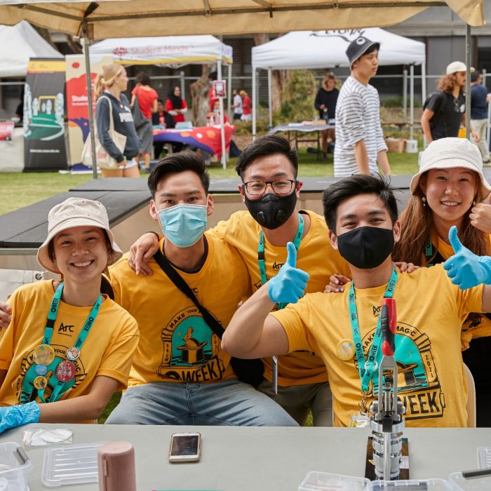 2021 Orientation week at UNSW Kensington.