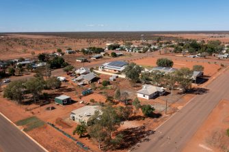 The Queensland town of Windorah .