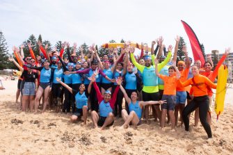 Beach Ocean Safe Participant Group Photo