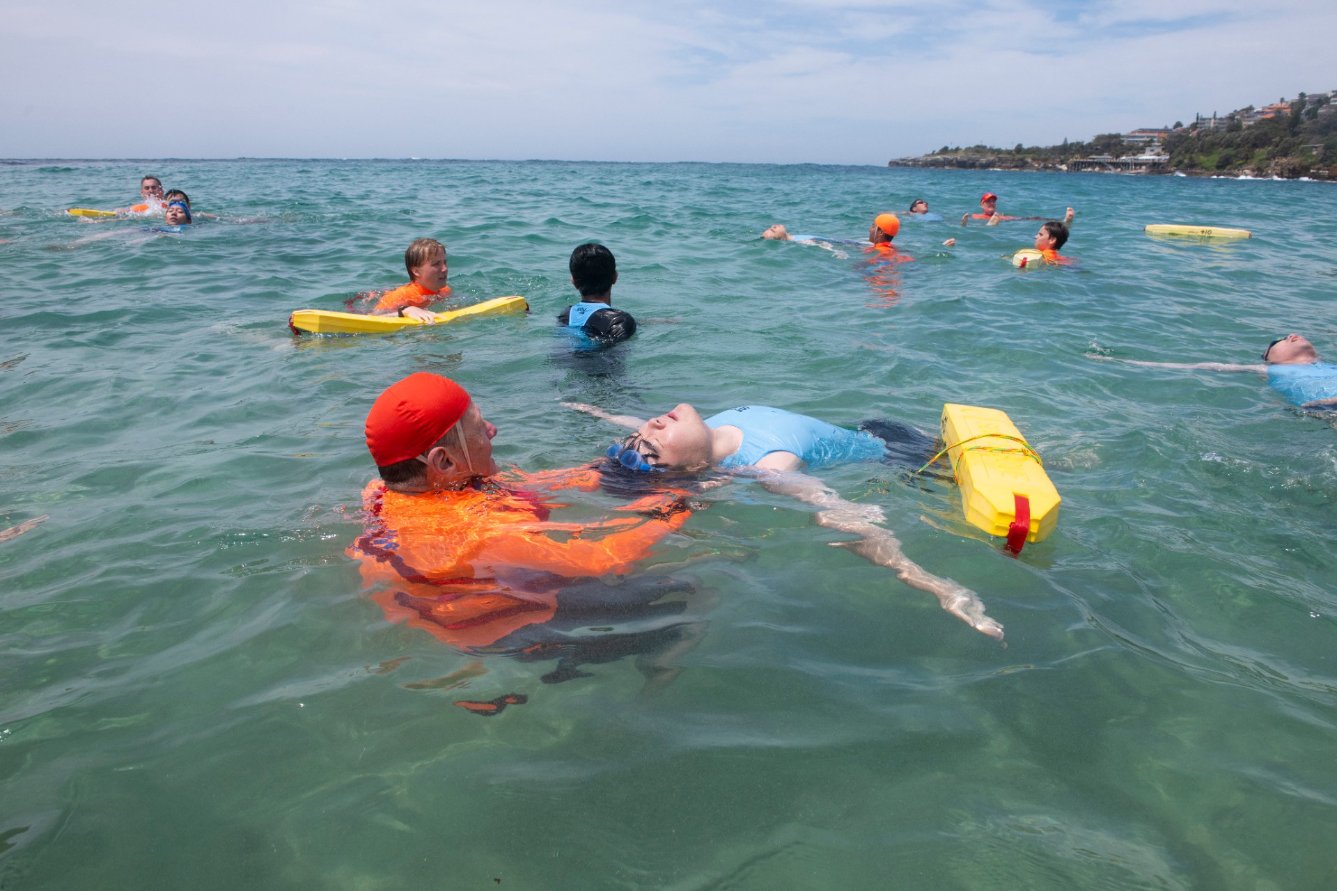 UNSW Beach Ocean Safe Program in action at Coogee Beach