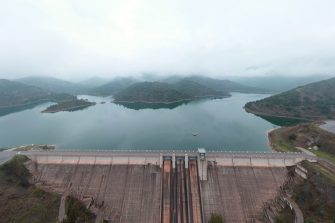 Dam construction on the upper Mekong River in China (such as the Xiaowan Dam pictured here) has sparked protests from downstream neighbours.