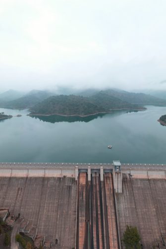 Dam construction on the upper Mekong River in China (such as the Xiaowan Dam pictured here) has sparked protests from downstream neighbours.