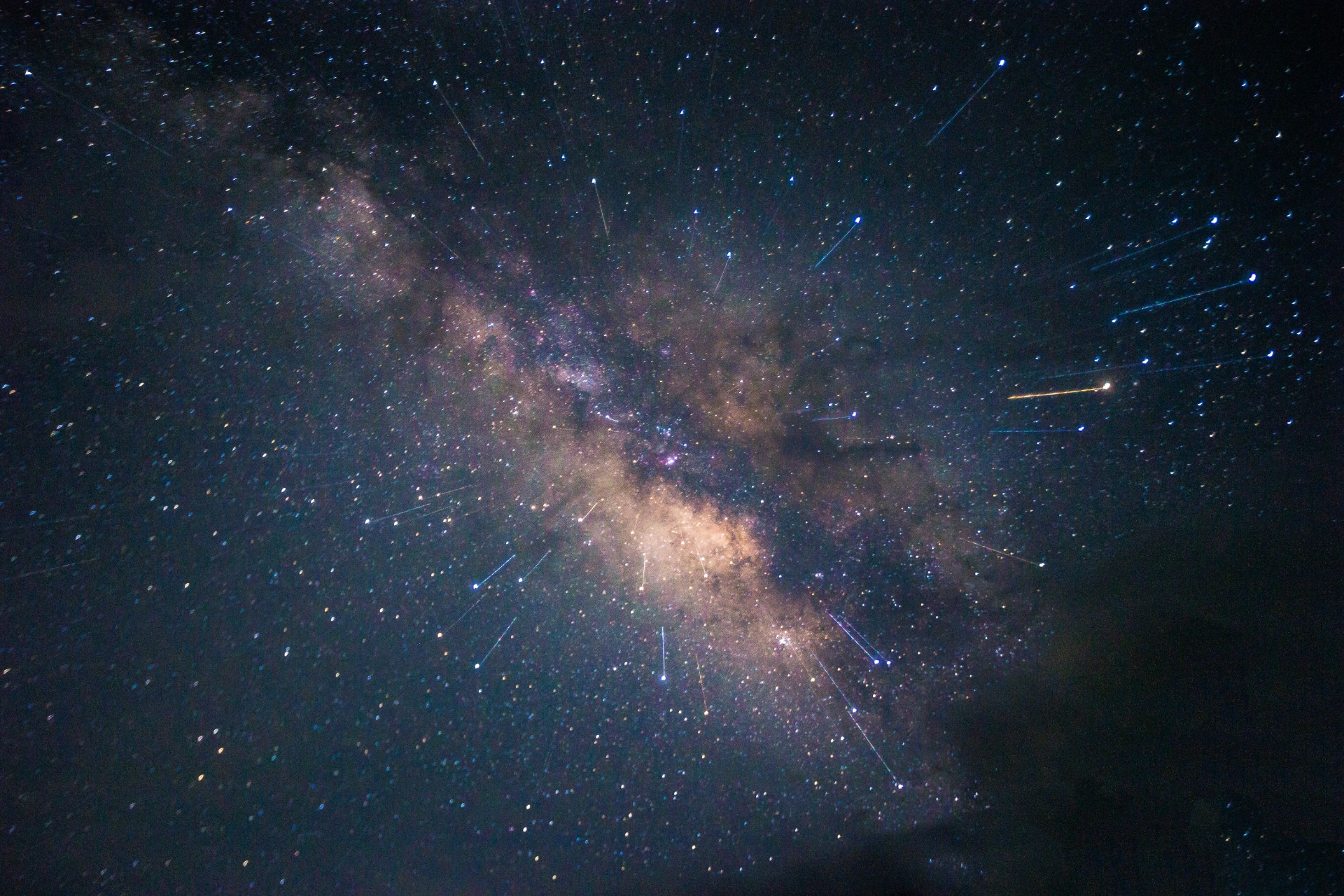 A photo of the milky way from earth