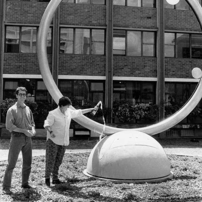 Unveiling of the Library Lawn Clock