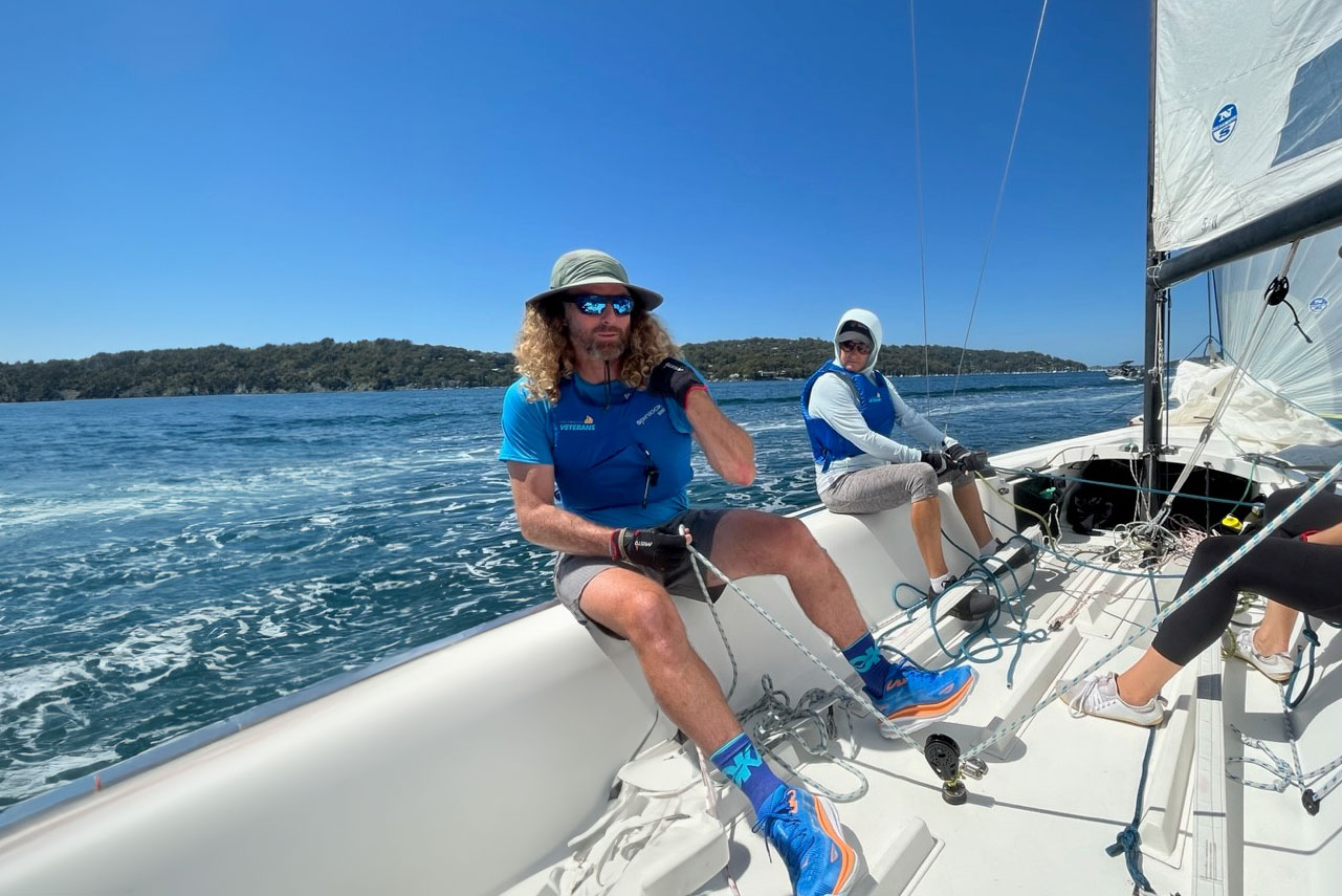 Setting sail: UNSW Canberra alumnus Scott Reynolds helps veterans re-connect on the water