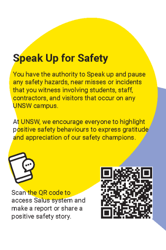 2 be safe poster