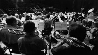 archive image of UNSW symphony practice