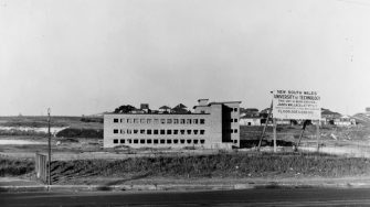 archive image of first UNSW building