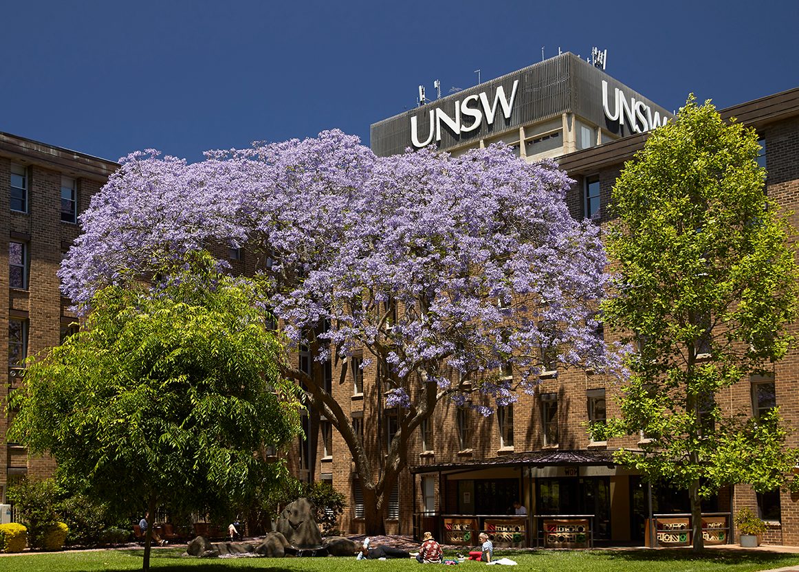 Sunny day at UNSW Kensington