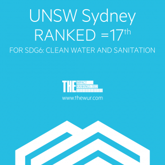 UNSW Sydney ranked 17th