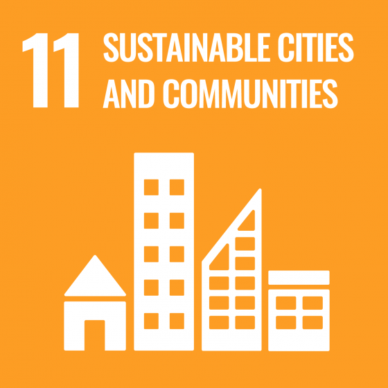 11 Sustainable cities and communities icon