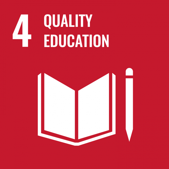 04 Quality education icon