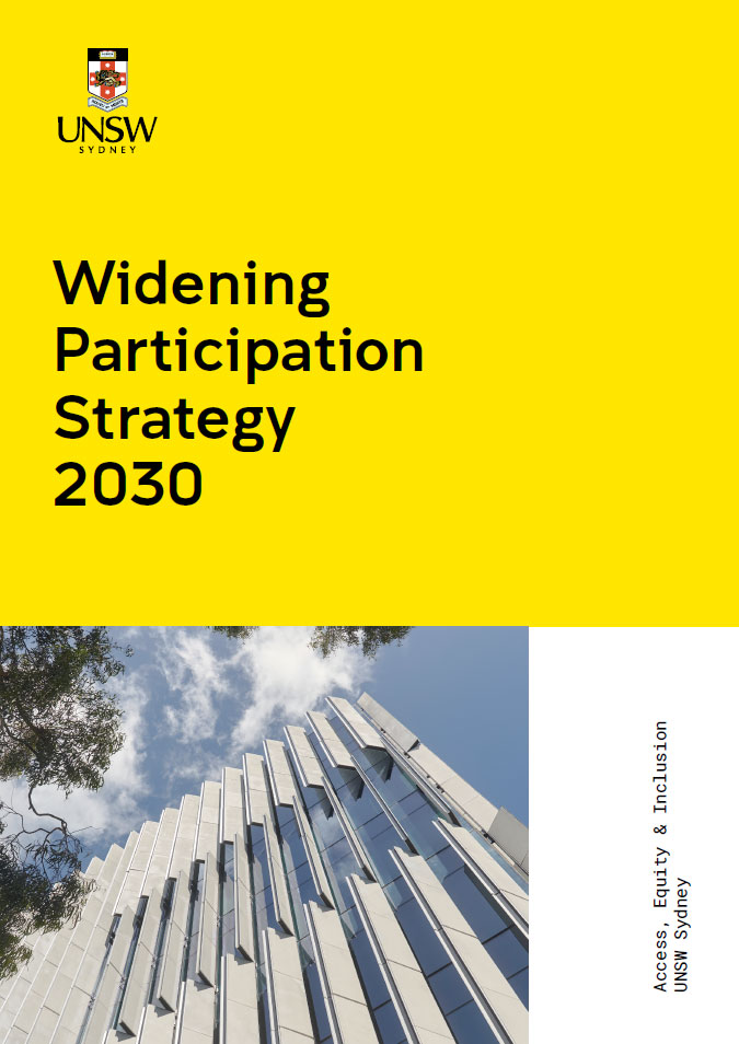 Widening Participation Strategy 2030 cover