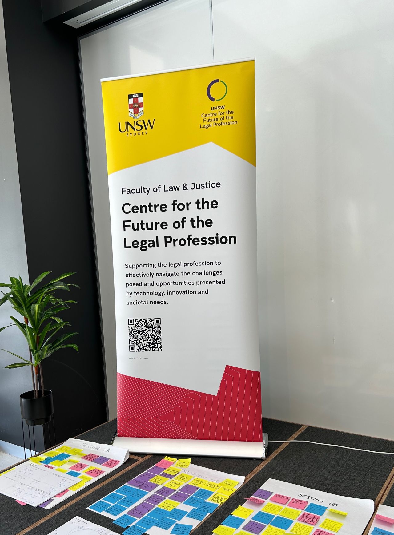 UNSW centre for the future of the legal profession banner