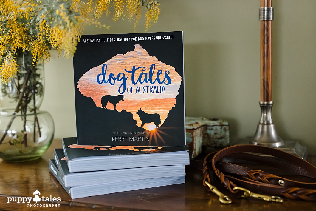 A copy of Kerry Martin's book, Dog Tales of Australia