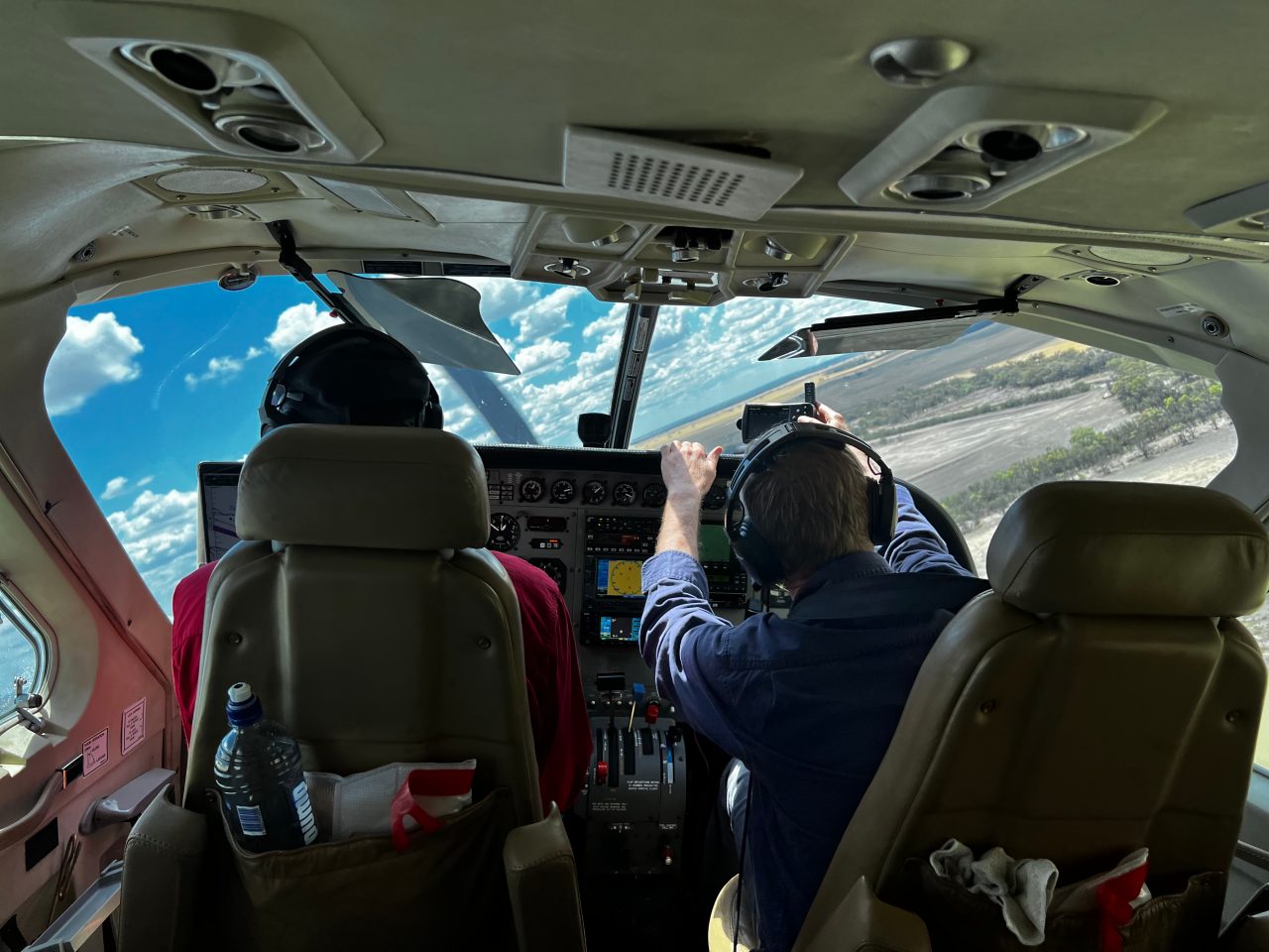 inside light aircraft