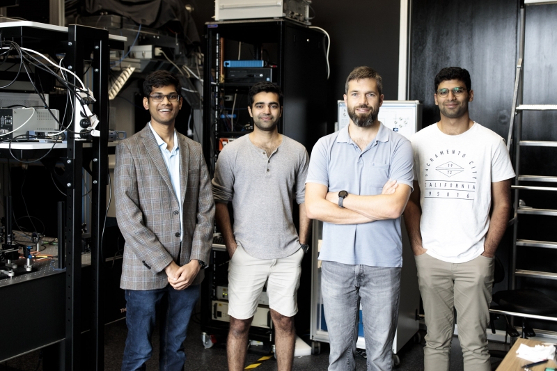 Ultra-Low Temperature Optics lab team