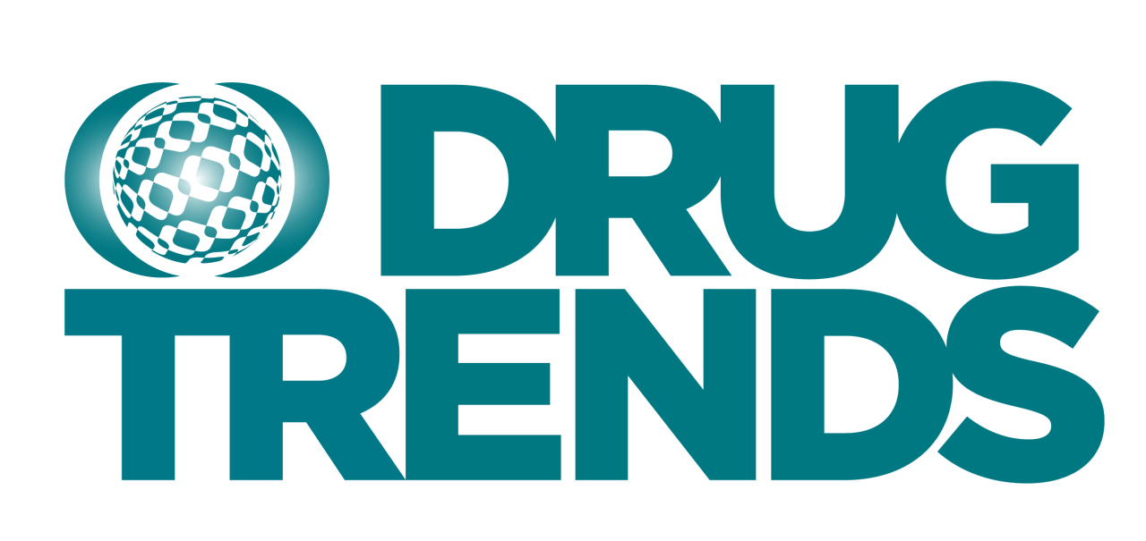 Drug trends logo teal.