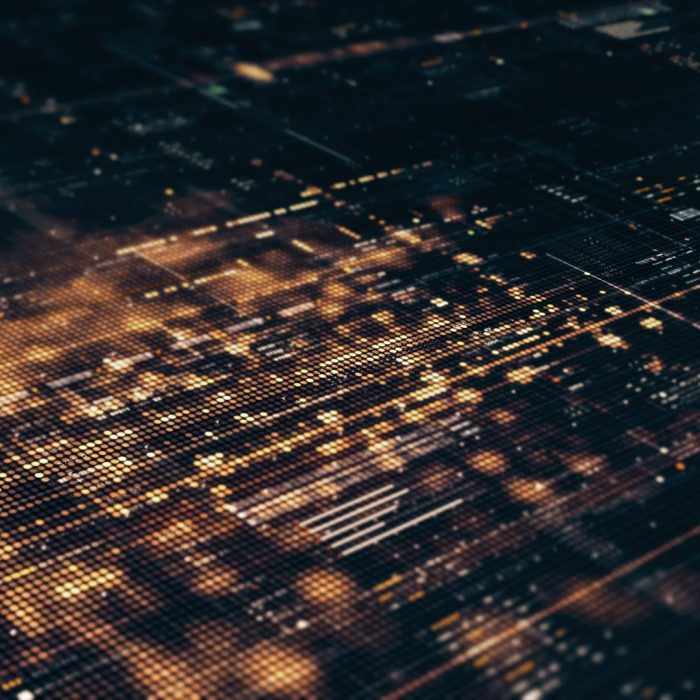 2025-02-website-TBO-Money 2 Vertical format: Advanced data matrix simulation with a dynamic and immersive display of interconnected data matrix information networks systems background